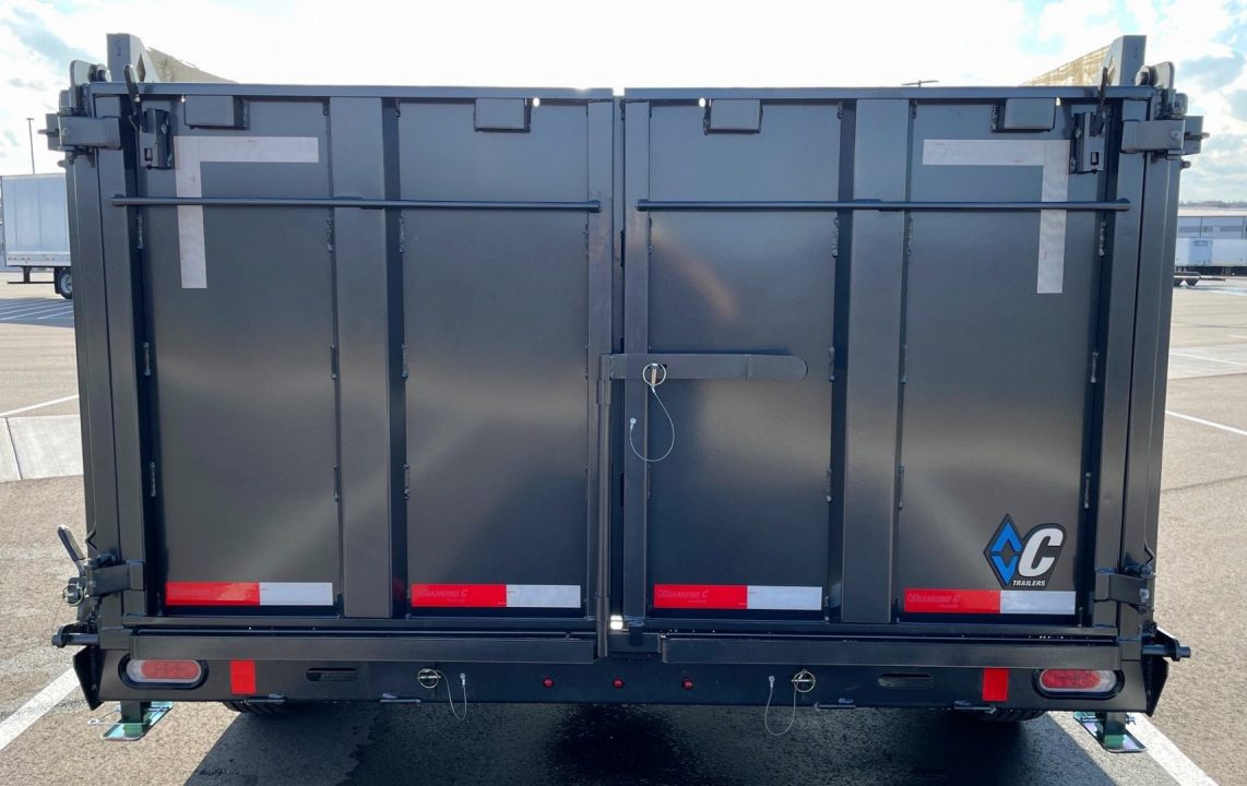 New 2026 Diamond C Trailers LPT 210 - GN 48" Sides 16' Dump Trailer: 7 Gauge