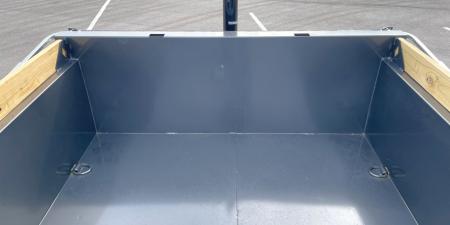 New Diamond C 14' LPT 207 Dump Trailer: Metallic Gray, 14,900 lb (GVWR), Spare