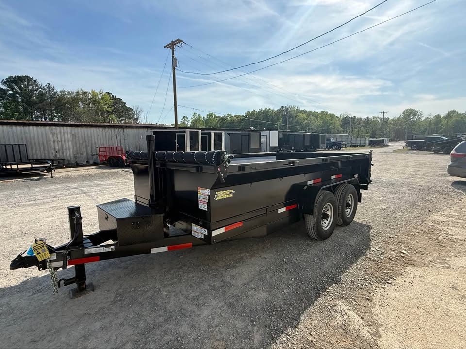 New 2026 Oak Ridge 7x14x2 16k Dump Trailer