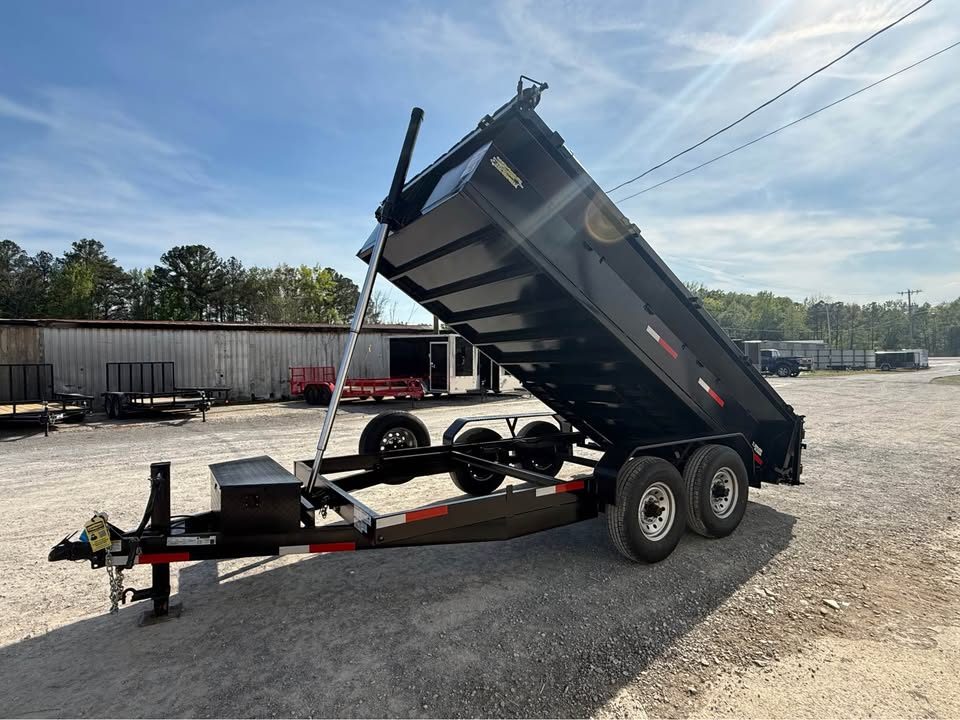 New 2026 Oak Ridge 7x14x2 16k Dump Trailer