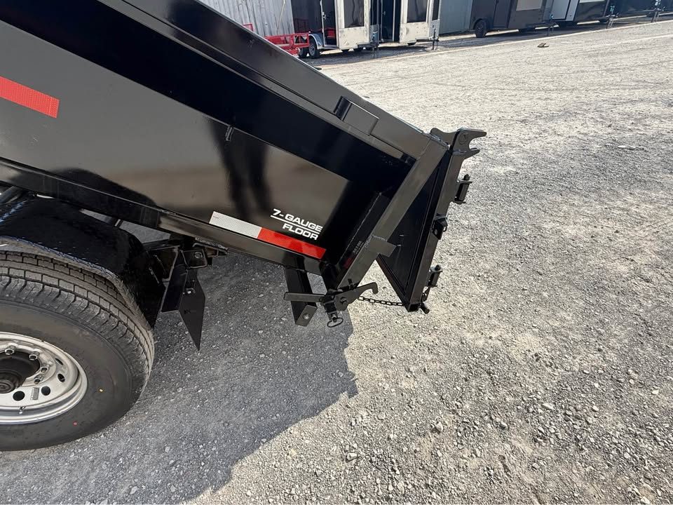 New 2026 Oak Ridge 7x14x2 16k Dump Trailer