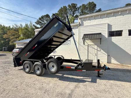 New 2026 Oak Ridge 7x14x2 16k Dump Trailer