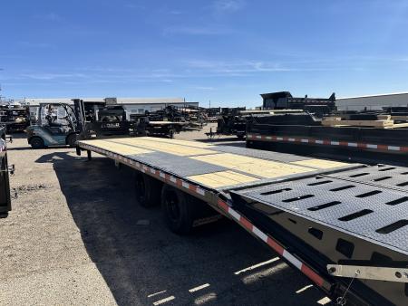 New 2026 Pace American 102X32 (27+5) 23K FLAT DECKOVER JUMBO RAMPS Cargo / Enclosed Trailer