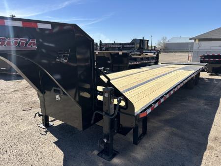 New 2026 Pace American 102X32 (27+5) 23K FLAT DECKOVER JUMBO RAMPS Cargo / Enclosed Trailer