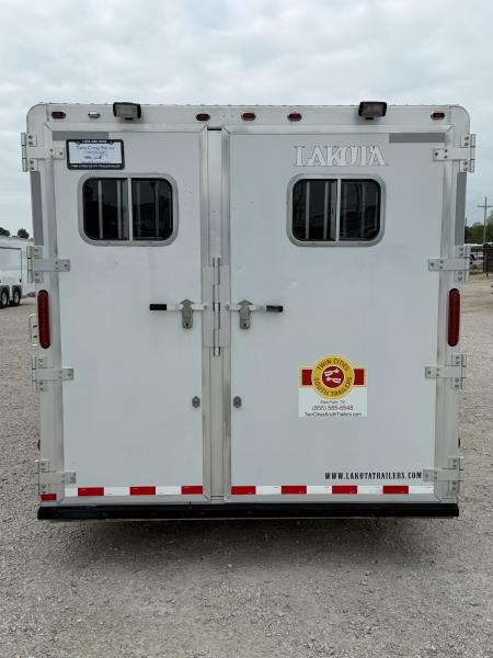 Used 2007 Lakota 3 Horse Gooseneck Living Quarters Horse Trailer