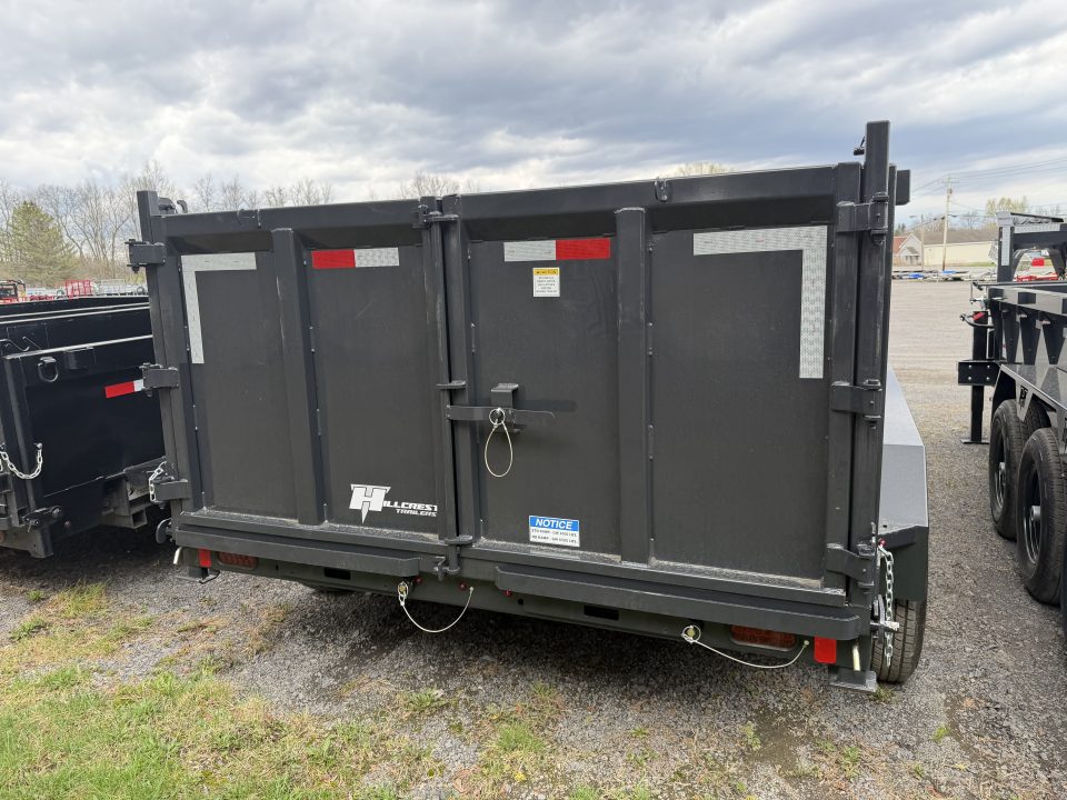 New 2026 Hillcrest Trailers 21716SGDH Dump Trailer