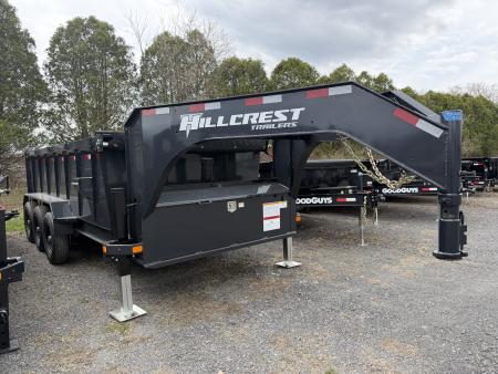 New 2026 Hillcrest Trailers 21716SGDH Dump Trailer