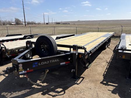 New 2026 Load Trail 102 x28' triple axle Deckover Trailer