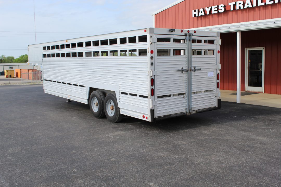 Consignment 1992 EBY Trailers RUFFNECK Stock / Stock Combo Trailer