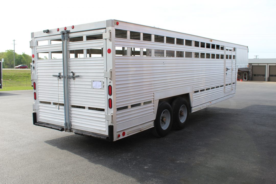 Consignment 1992 EBY Trailers RUFFNECK Stock / Stock Combo Trailer