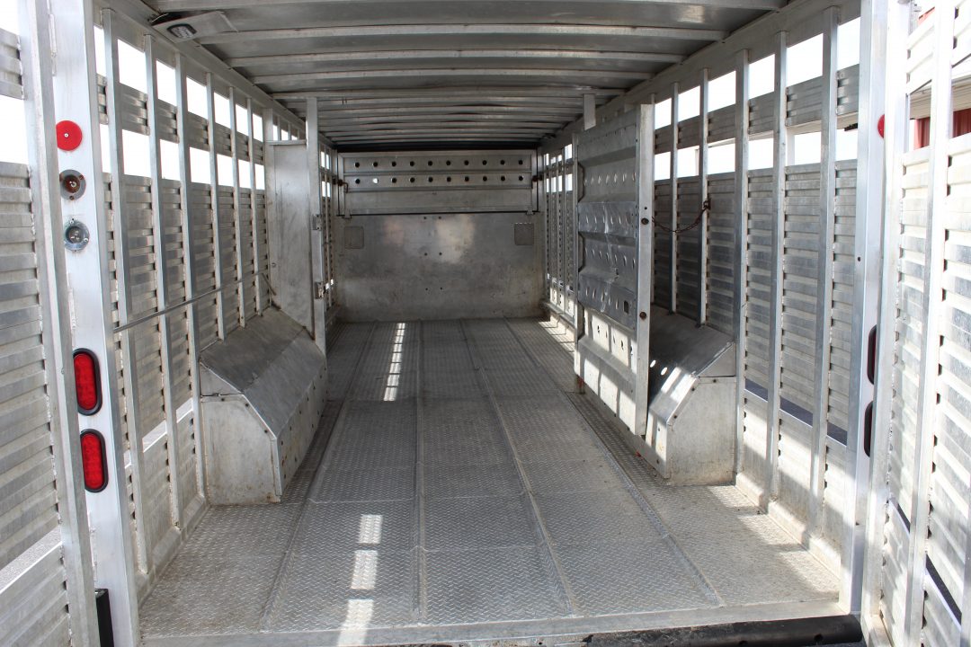 Consignment 1992 EBY Trailers RUFFNECK Stock / Stock Combo Trailer