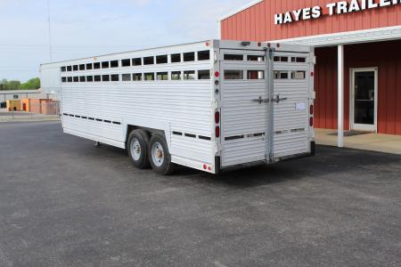 Consignment 1992 EBY Trailers RUFFNECK Stock / Stock Combo Trailer
