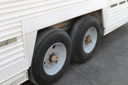 Consignment 1992 EBY Trailers RUFFNECK Stock / Stock Combo Trailer