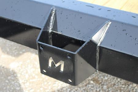 New 2026 Moritz ELBH 7' x 20' Low Pro - Aluminum Ramps - Equipment Trailer - 14000# GVW