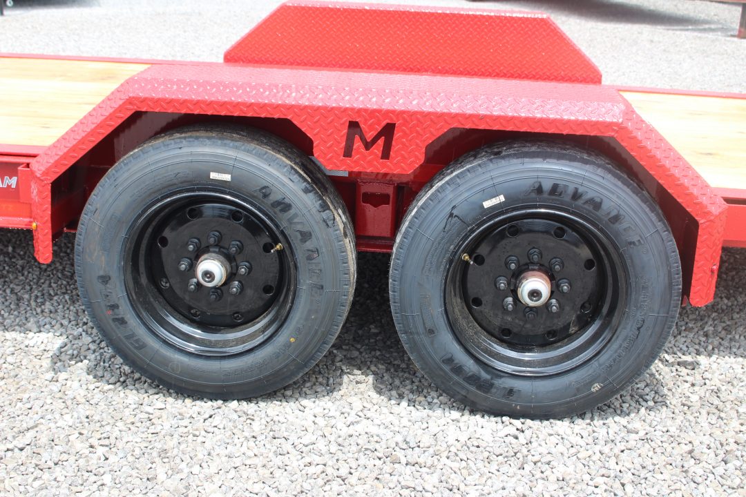 New 2026 Moritz 7' x 16' + 4' Low Pro - Gravity Tilt - Tilt Trailer - 16000# GVW