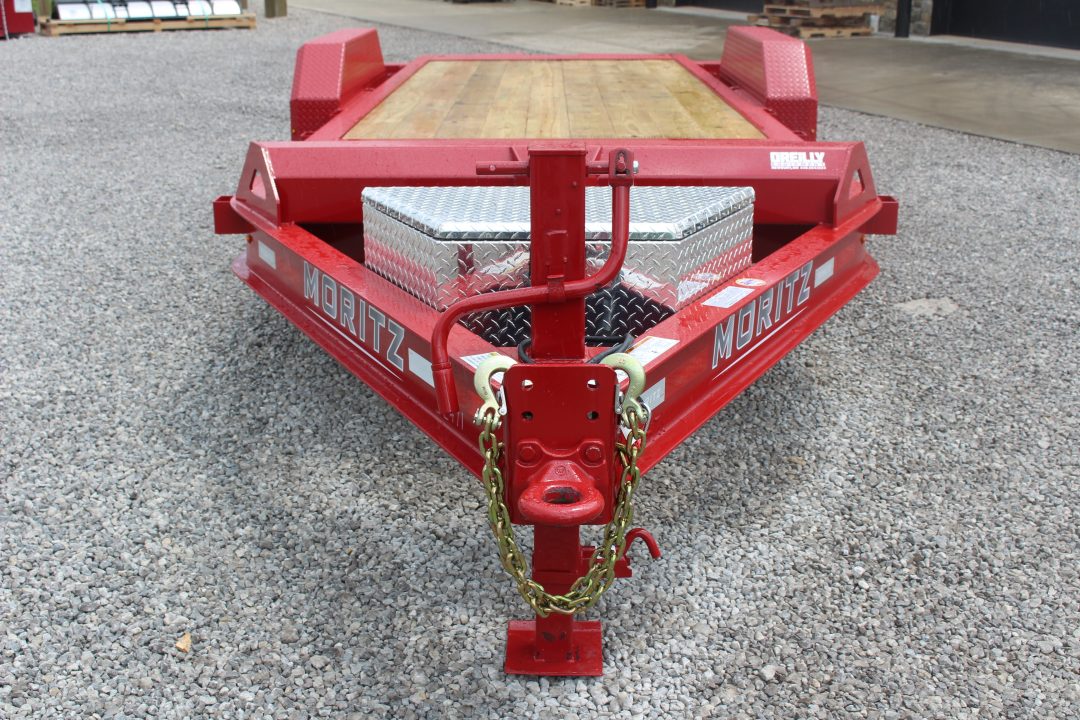 New 2026 Moritz 7' x 16' + 4' Low Pro - Gravity Tilt - Tilt Trailer - 16000# GVW