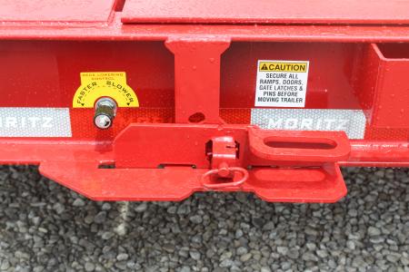 New 2026 Moritz 7' x 16' + 4' Low Pro - Gravity Tilt - Tilt Trailer - 16000# GVW