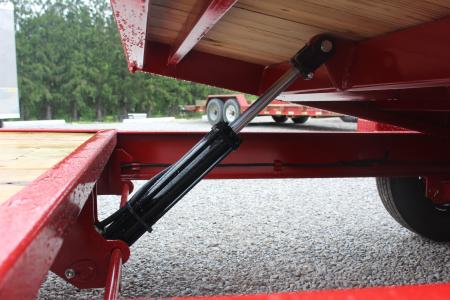 New 2026 Moritz 7' x 16' + 4' Low Pro - Gravity Tilt - Tilt Trailer - 16000# GVW