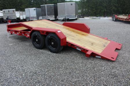 New 2026 Moritz 7' x 16' + 4' Low Pro - Gravity Tilt - Tilt Trailer - 16000# GVW
