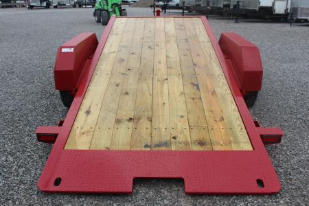 New 2026 Moritz 7' x 16' + 4' Low Pro - Gravity Tilt - Tilt Trailer - 16000# GVW