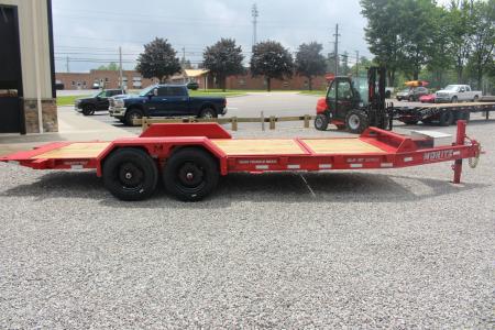 New 2026 Moritz 7' x 16' + 4' Low Pro - Gravity Tilt - Tilt Trailer - 16000# GVW