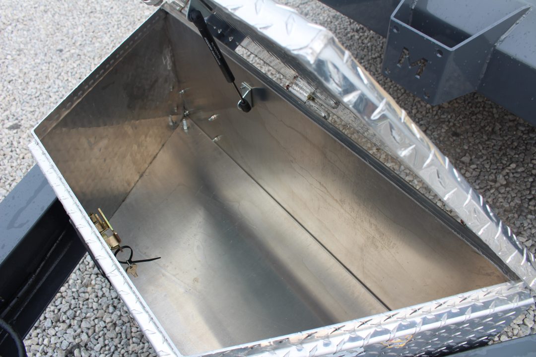 New 2026 Moritz 7' x 16' + 4' Low Pro - Gravity Tilt - Tilt Trailer - 16000# GVW