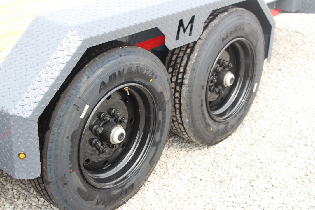 New 2026 Moritz 7' x 16' + 4' Low Pro - Gravity Tilt - Tilt Trailer - 16000# GVW