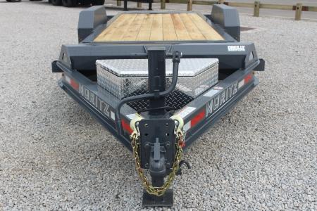 New 2026 Moritz 7' x 16' + 4' Low Pro - Gravity Tilt - Tilt Trailer - 16000# GVW