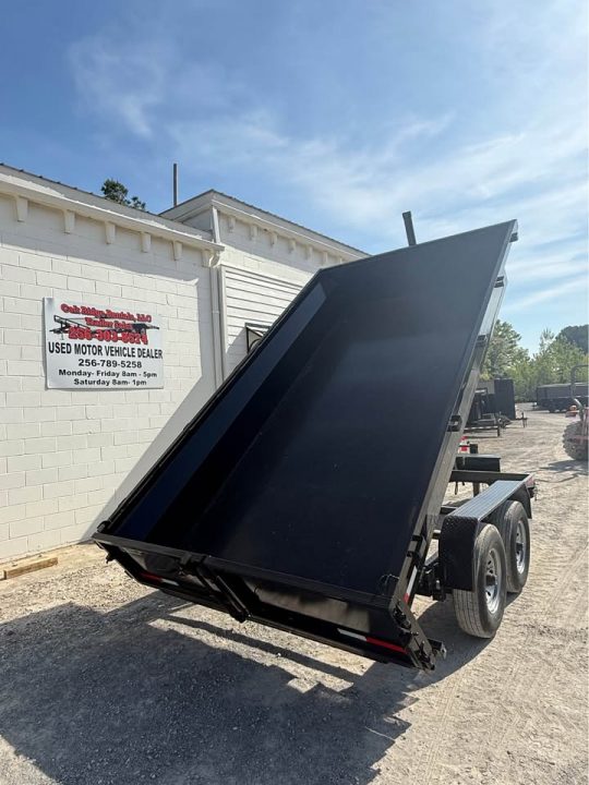 New 2026 Oak Ridge 7x14x2 14k Dump Trailer