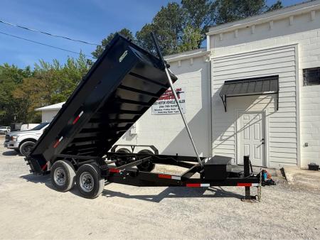 New 2026 Oak Ridge 7x14x2 14k Dump Trailer