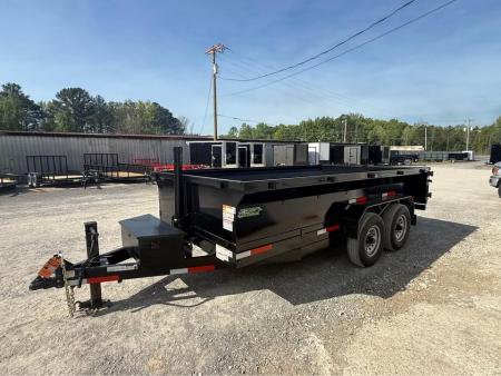 New 2026 Oak Ridge 7x14x2 14k Dump Trailer