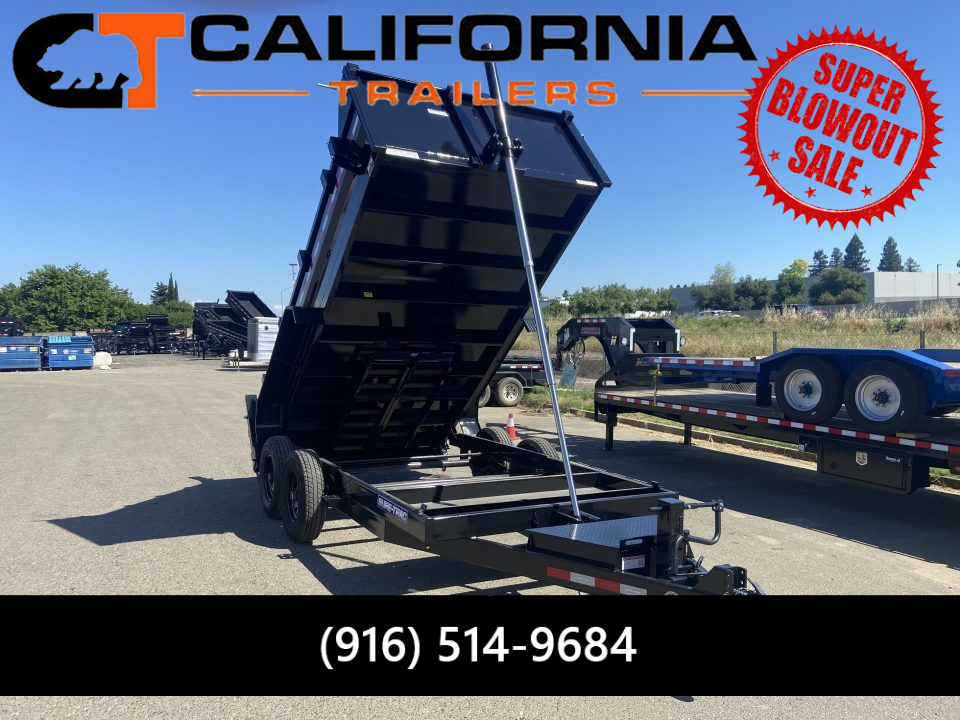 New 82 IN x 14 HD Low Profile Dump Trailer, 14K