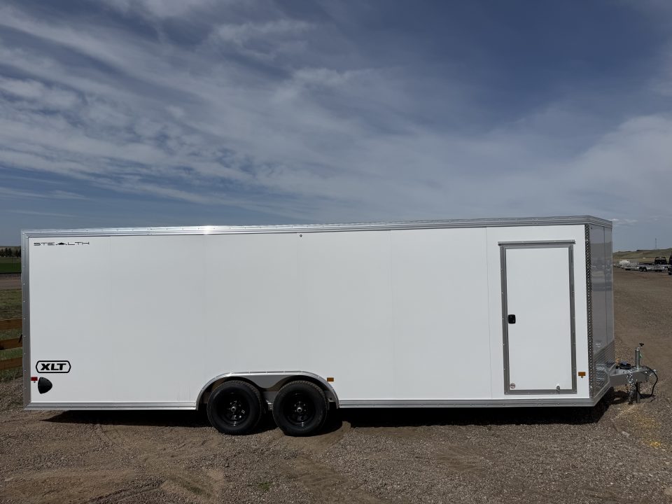 New 2026 Stealth 8.5x24' Aluminum Cargo Trailer 10K