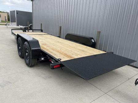New 2026 Sure-Trac 7 X 16 + 4 Tilt Bed Equipment 14K Tilt Trailer