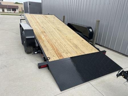 New 2026 Sure-Trac 7 X 16 + 4 Tilt Bed Equipment 14K Tilt Trailer