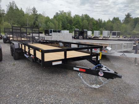 New 2026 Sure-Trac 7'X20' HD TUBE TOP 10K Utility Trailer