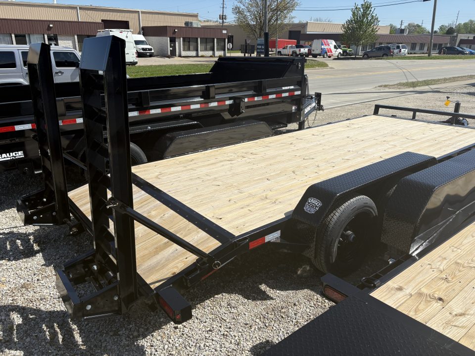New 2026 Sure-Trac 7 x 18 (16+2) Equipment Trailer 10K Equipment Trailer