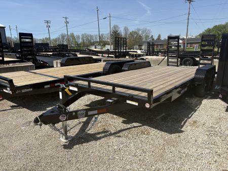 New 2026 Sure-Trac 7 x 18 (16+2) Equipment Trailer 10K Equipment Trailer