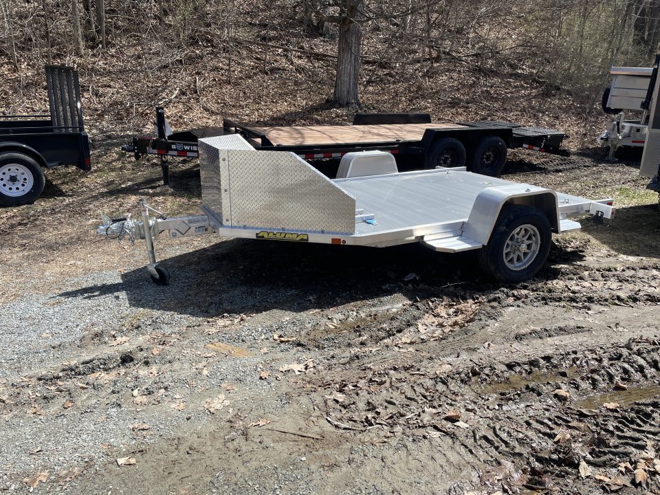 New 2027 ALUMA MC210S 2 Place Motorcycle Trailer