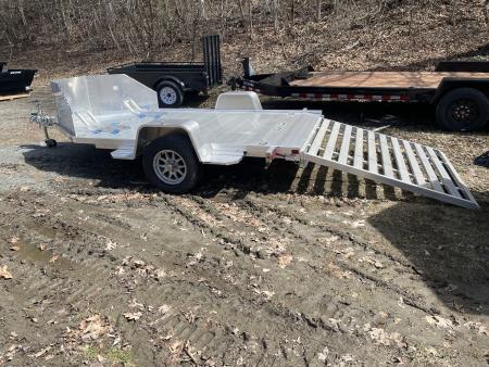 New 2027 ALUMA MC210S 2 Place Motorcycle Trailer