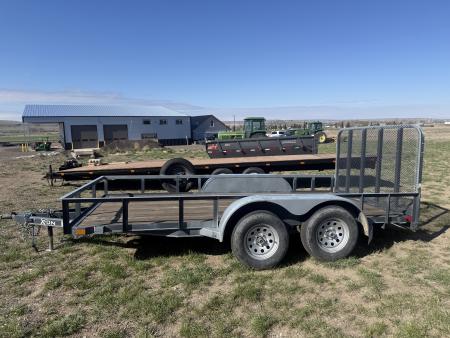 Used 2022 Delco Utility Trailer 14'