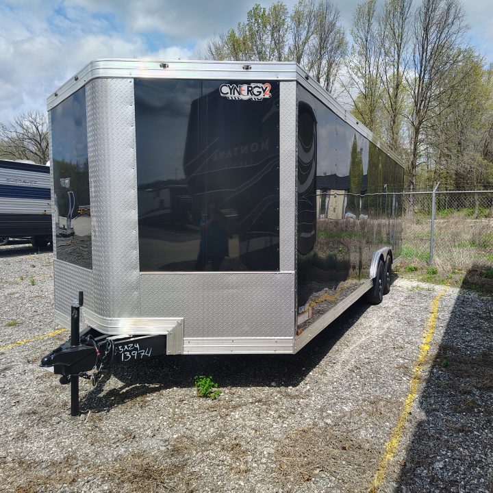 New 2026 Cynergy 2 8.5x24 TA, 6'6" interior height, 52k axles, .080 polycore, Advanced Series Cargo / Enclosed Trailer
