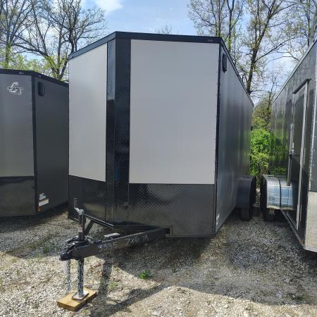 New 2026 Mammoth 7x16 TA Cargo / Enclosed Trailer, 7' interior height , 35k axles, .080 polycore exterior