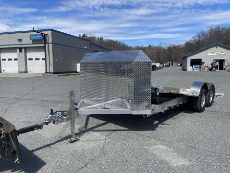 New 2027 ALUMA 82"X18' TILT Car Hauler W/Air Dam