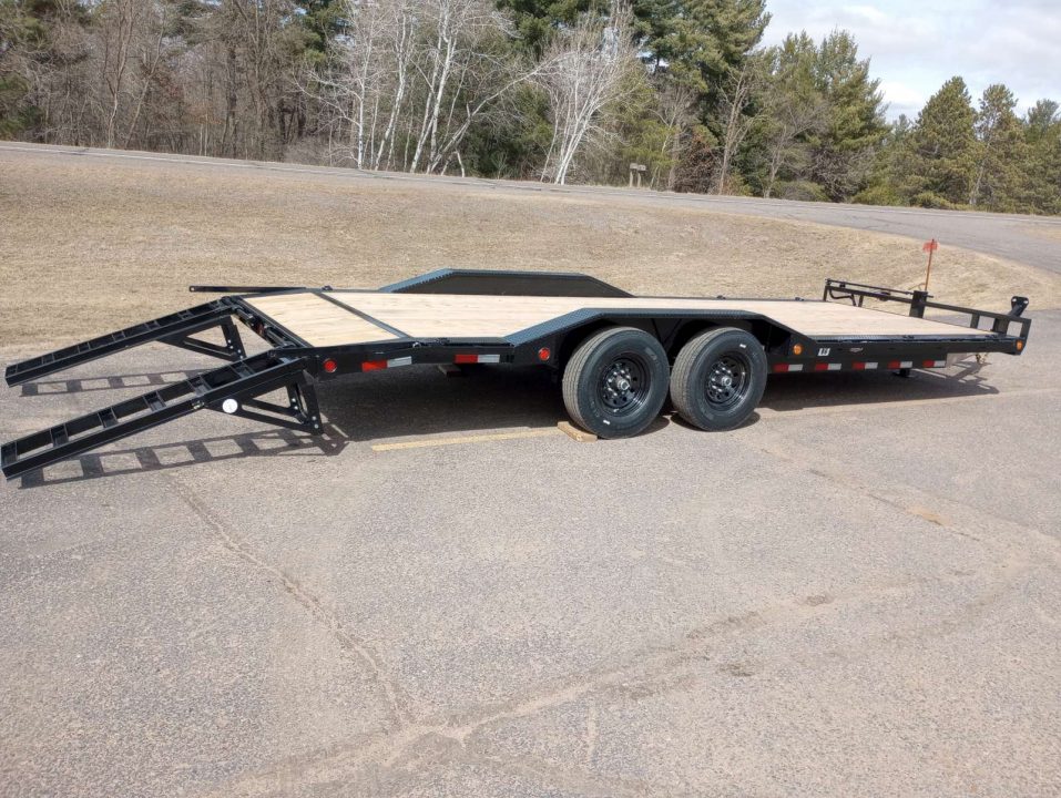 New 2026 PJ Trailers 102" x 22' B6 Equipment Trailer