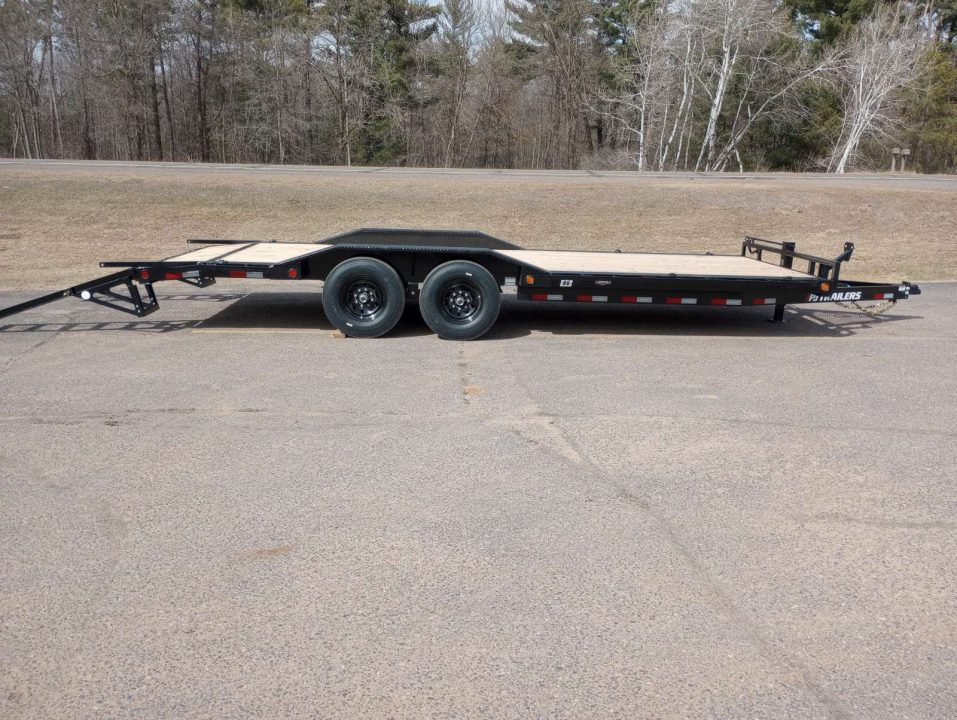 New 2026 PJ Trailers 102" x 22' B6 Equipment Trailer