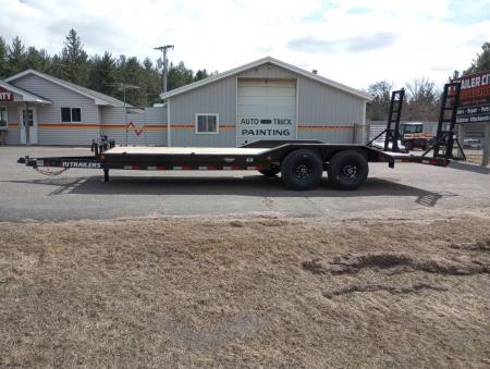 New 2026 PJ Trailers 102" x 22' B6 Equipment Trailer