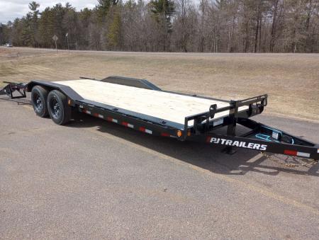 New 2026 PJ Trailers 102" x 22' B6 Equipment Trailer