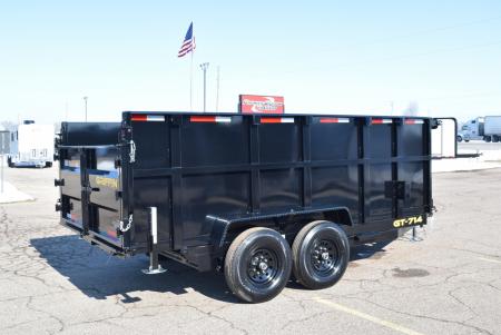 New GRIFFIN 7x14 14K DUMP TRAILER w/ 48" SIDES AND TELESCOPING CYLINDER