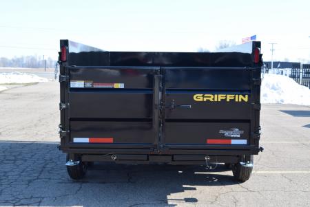 New GRIFFIN 7x14 14K DUMP TRAILER w/ 48" SIDES AND TELESCOPING CYLINDER